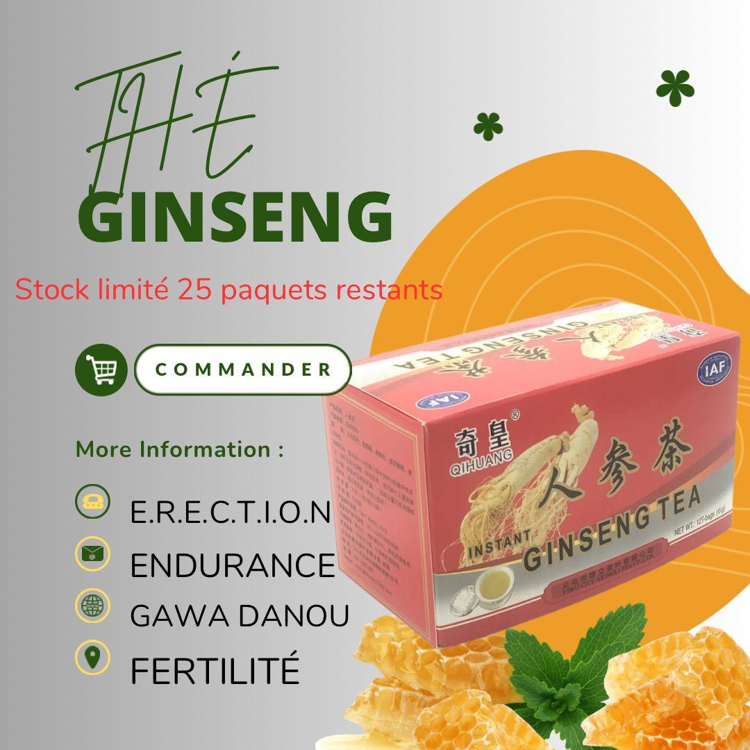 thé ginseng