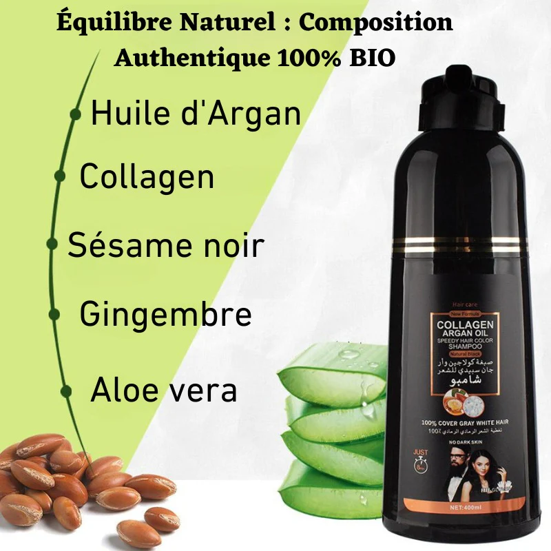 Coloration à l'huile d'Argan Marocaine pour Homme et Femme